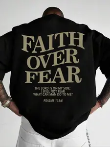 TrueNorthMen Men's Regular Fit Slogan Graphic Round Neck Tee 100% Cotton Comfortable Streetwear Short Sleeve T-shirt for Summer Outfits Back To School Clothes