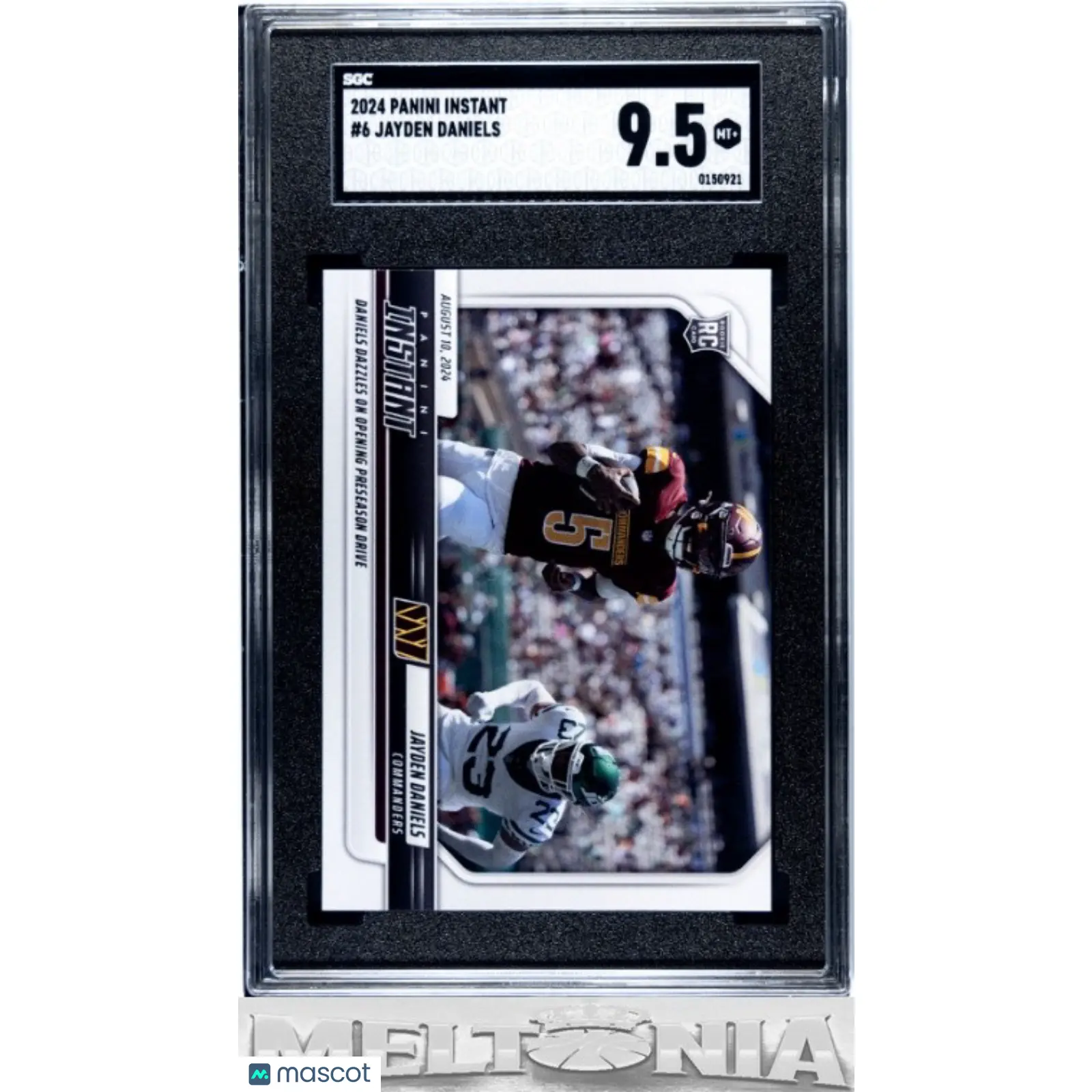 Jayden Daniels 2024 Panini Instant NFL #6 SGC 9.5 RC