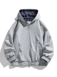 Men's Casual Hooded Jacket, Stylish Outerwear for Everyday Wear, Comfortable and Trendy Design, Perfect for All Seasons