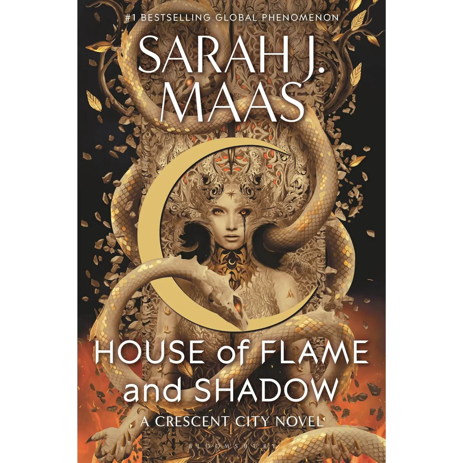 Sarah J. Maas House of Flame and Shadow Crescent City 3 Paperback Global Phenomenon Action-Packed #1 Continuation of ACOTAR Series