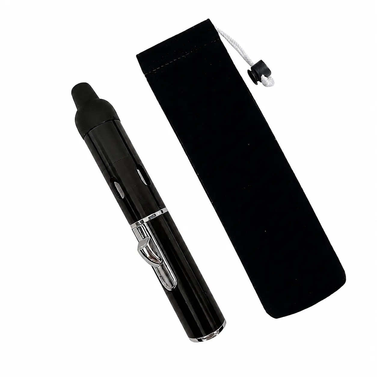 Windproof Butane Pocket Torch Lighter & Accessories - Handheld, Portable Camping Lighter, Compact, Lightweight, No-Gas Operation, Outdoor Travel Essential, Home Kitchen Tool, Ideal Holiday Gift, Handheld Lighter