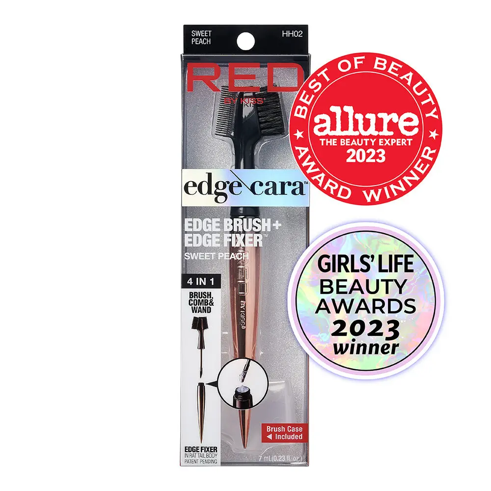 RED by KISS Edge Cara 4-in-1 Edge Styling Gel Brush