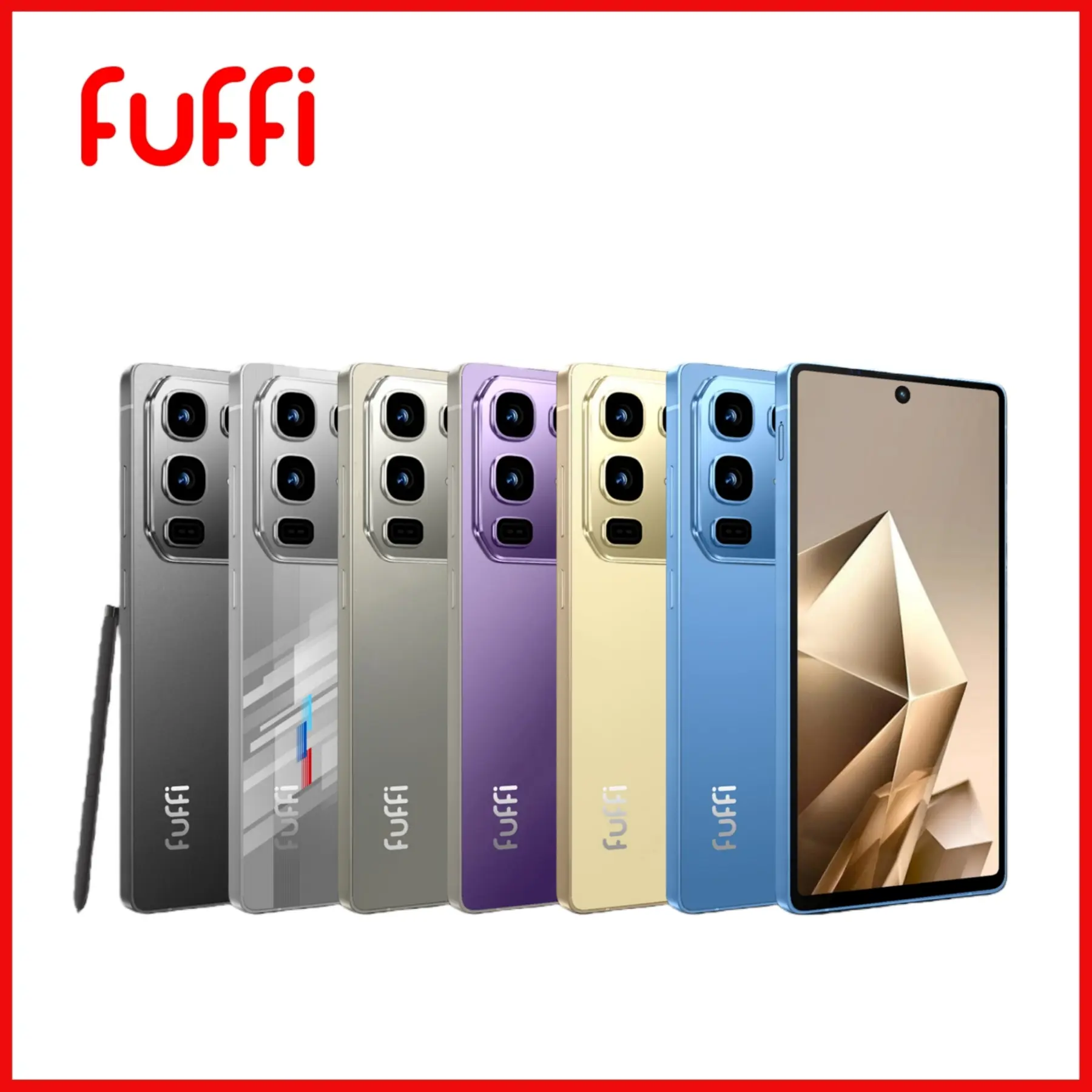 Fuffi-4g 6.8-Inch HD Display Octa-Core Processor 6gb RAM 64GB ROM