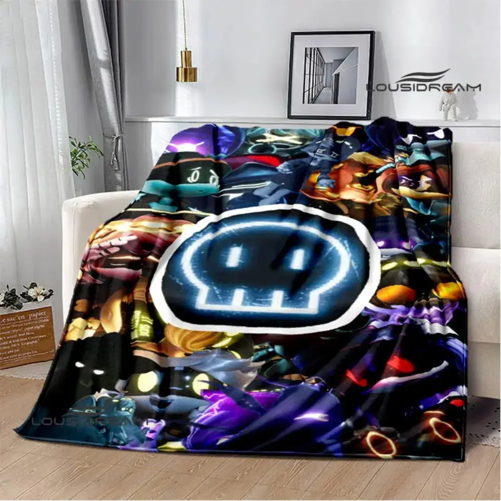 Murder-Drones Cartoon Printed Blanket Flannel Warm Blankets Soft and Comfortable Blanket Bed Linings Cubre Cama Birthday Gift