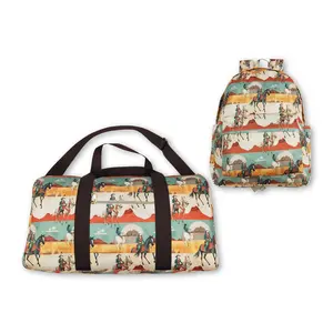 Western duffels horse travel duffels gym duffels sports bag packing bag