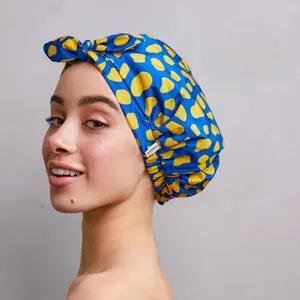 Lemon Drop Shower Cap