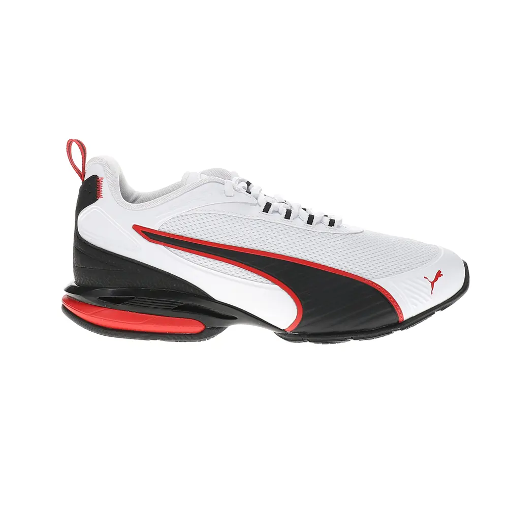 PUMA Mens Magnetic Lace Up Running Sneakers Shoes - White