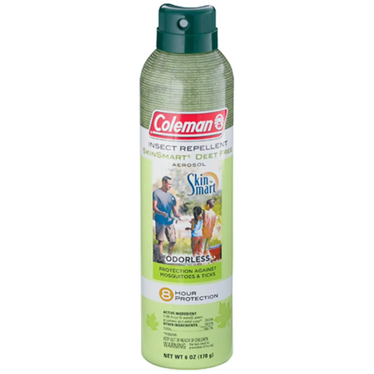 Coleman 8-Hour Deet-Free Insect Repellent, 6 oz (Office & School Supply Essentials)