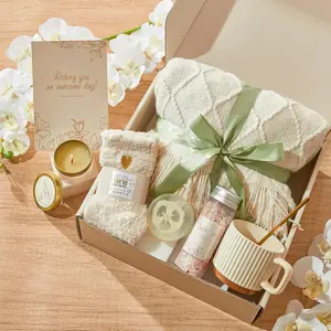 Love Gift For Women Get Well Soon Self Care Basket Inspirational Thinking Of You Box Postpartum Care Package For Mom Friend Feel Better Gift