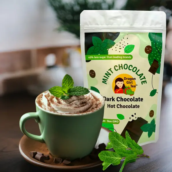 Mint Chocolate Dark Chocolate Hot Chocolate