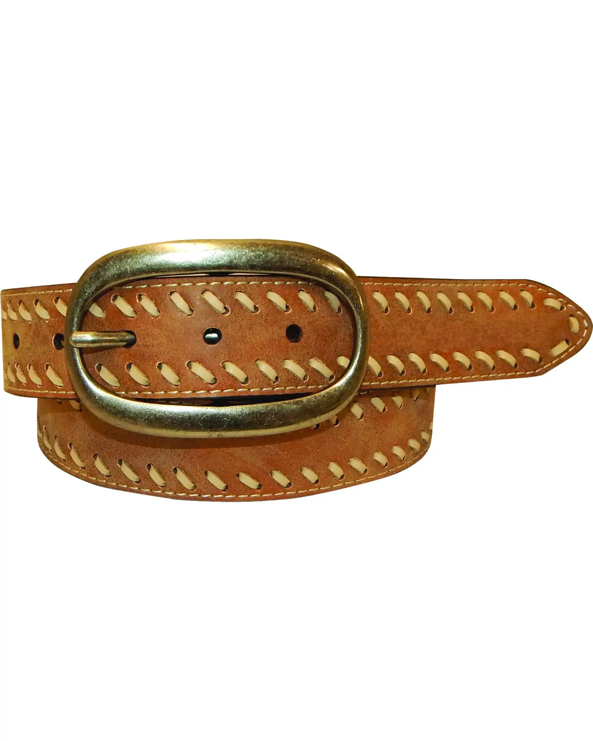 Cowgirls Rock Women's Cow Women'S Vintage Leather Belt - 9621300