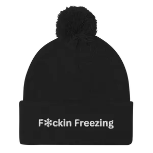 F-in Freezing Winter Beanie Pom-Pom Knit Cap