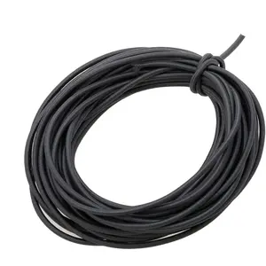 1/8-Inch 3mm Grey Heavy Stretch Round String Elastic Cord Cut of 10 Yards