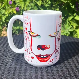 Pennywise Coffee Mug with Balloon