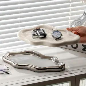 Cloud-Shaped Jewelry Tray, Decorative Collectible Statue, Space-Themed Home Decor, Versatile for Various Rooms, Perfect Gift Ideas