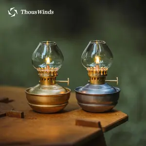 Thous Winds Luminara Mini Oil Lamp - Windproof Camping Lantern