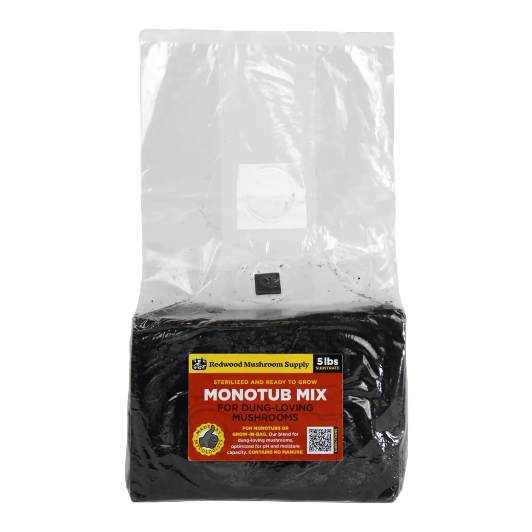 Monotub Mix (CVG Substrate) – Sterilized Mushroom Substrate