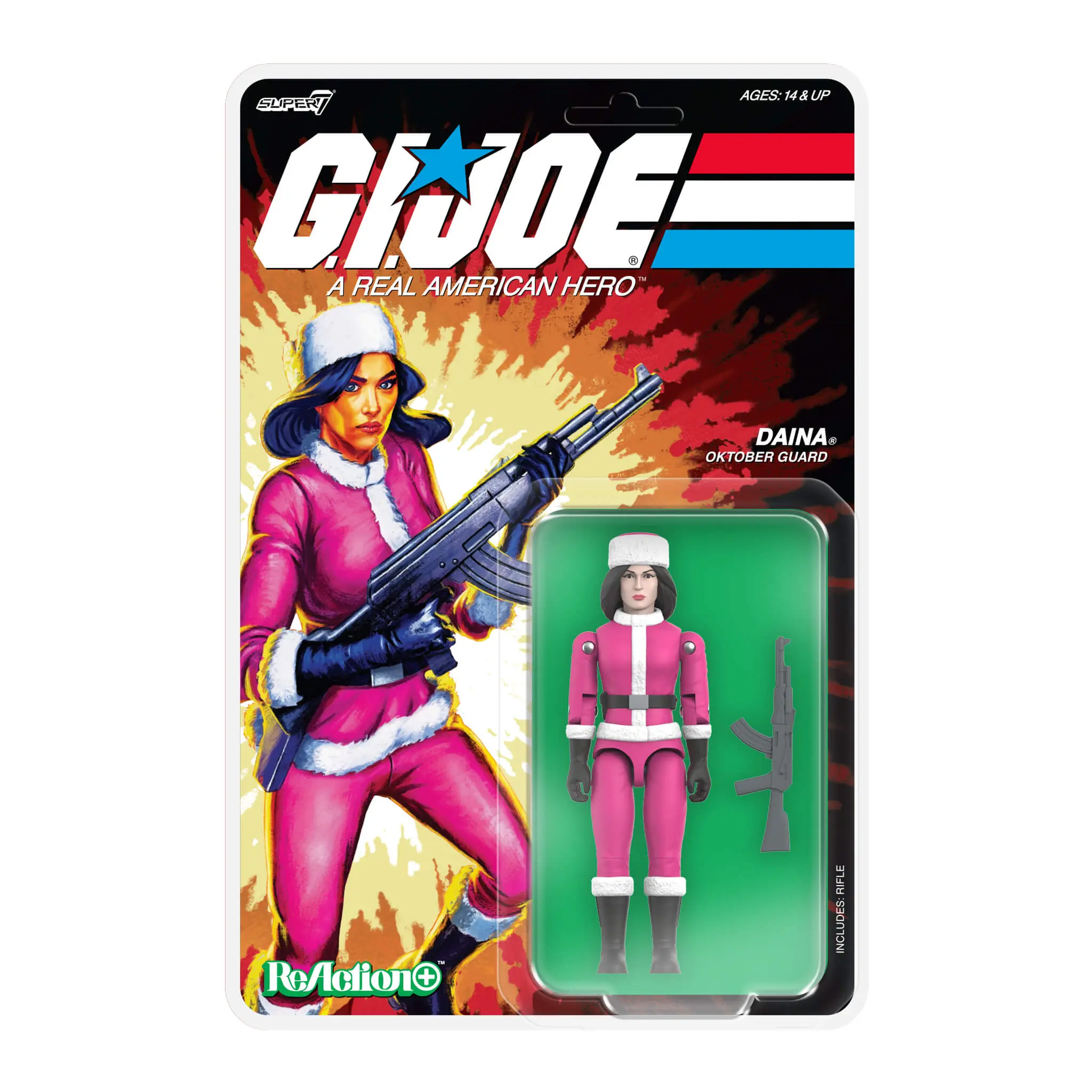 Super7 G.I. Joe ReAction+ Wave 07 - Daina (Cartoon) Super7 G.I. Joe ReAction+ Wave 07 - Daina (Cartoon)
