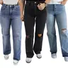 Tummy Control Wide Leg Jeans by RFM