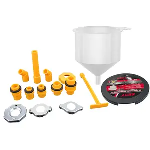 15-Piece Anti-Freeze Drip Funnel Set, High-Quality Plastic Funnels for Automotive Use, Easy-To-Use Design, Perfect for Winter Maintenance
