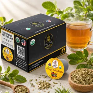 Organic Yerba Mate Tea Pods for Keurig – Naturally Energizing Yerba Mate K Cups