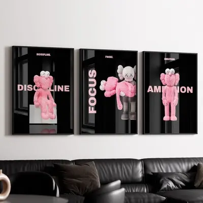 Kaws Wall Art for Black Girls TikTok Shop