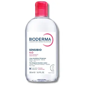 Bioderma - Sensibio - H2O Micellar Water - Makeup Remover Cleanser - Face Cleanser for Sensitive Skin