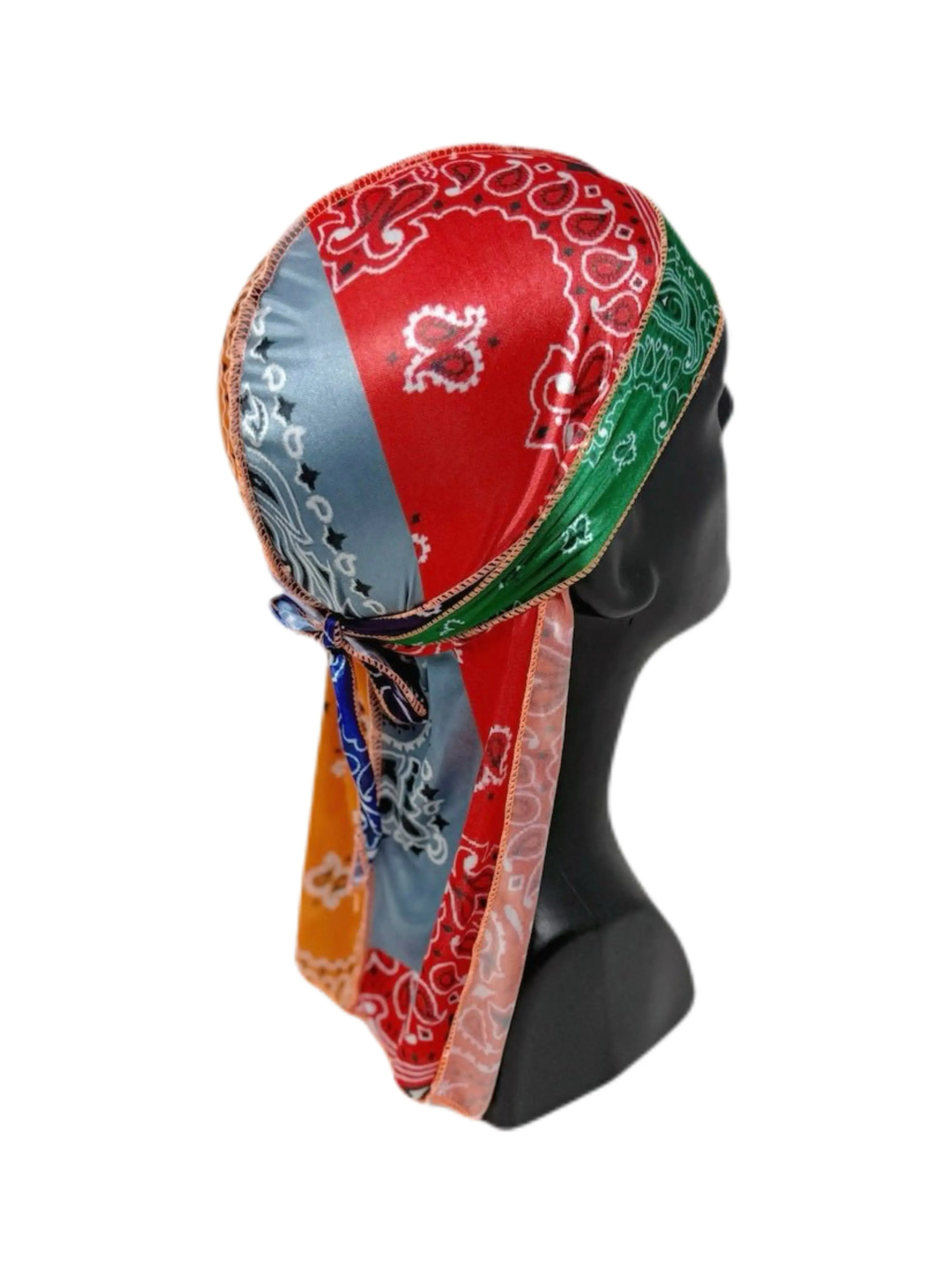 Luxurious Paisley Silk Durag