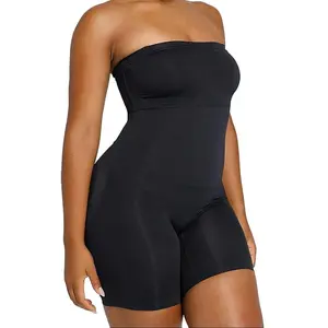 Shapellx Seamless Strapless Bodysuit Comfort Simple Womenswear