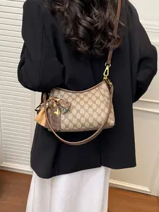 Elegant Women's Crossbody Bag, Fashionable Versatile Vintage Style, New 2026 Model, High-End Trendy Handbag