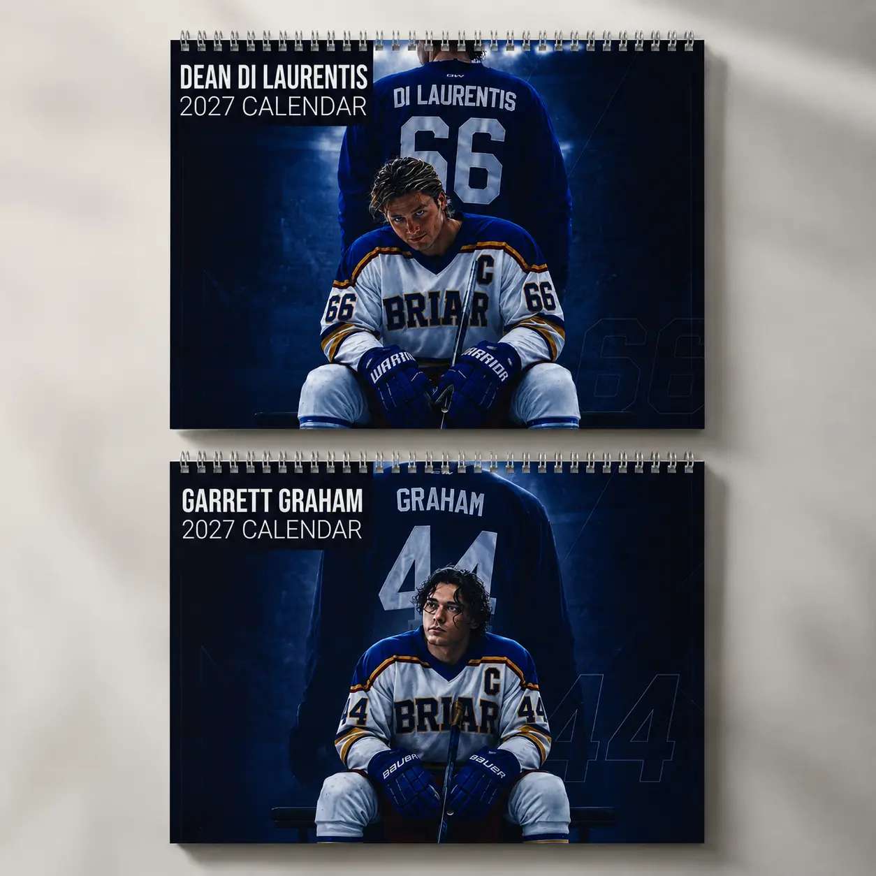 Off Campus Wall Calendar 2027 | Garrett Graham Wall Calendar | Dean Di Laurentis Wall Calendar 2027 | Calendar for Off Campus Lover 270gsm Premium Paper 11x8.5 & 14x11.5 Inches Eco-Friendly Design