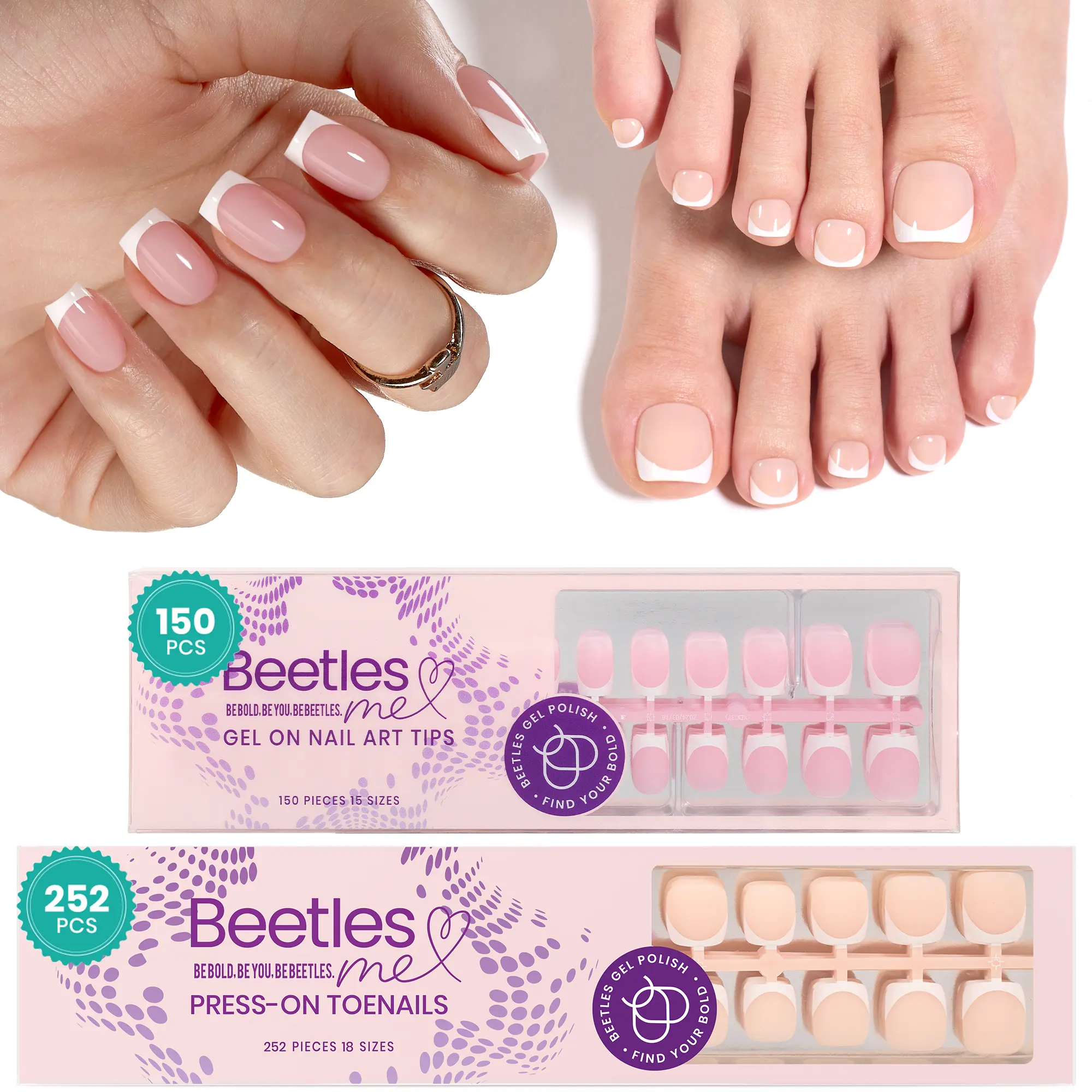 S-Square-Kit-Pink Hand&Nude Toe(BD)