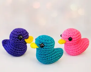 Crochet Rubber Duck – Handmade Amigurumi Plush
