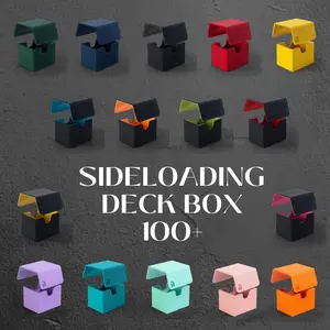 Vault X Sideloading Deck Box 100+ with Detachable Lid & Card divider included inside