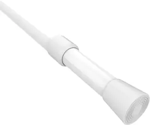 Tension Rods Room Divider,  Adjustable Curtain Tension Rod, 53-100 Inch Large Curtain Rod, No Drilling Tension Pole for Kitchen, Bathroom, Cupboard, Wardrobe, Window, Bookshelf DIY Project 1 count