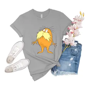 T-Shirt Lorax Dr Seuss The Lorax Unisex Tee Novelty Shirt Sleeve Gift For Men Friend Shirts Women Girl Family Boy Event