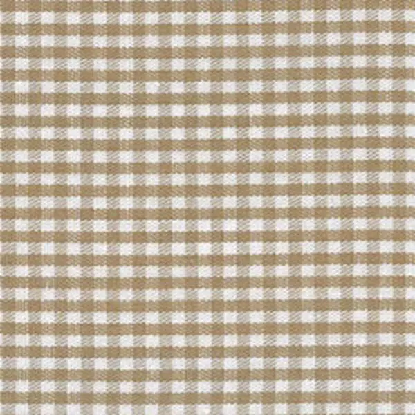 British Tan 1/16" Gingham | Yardage Listing