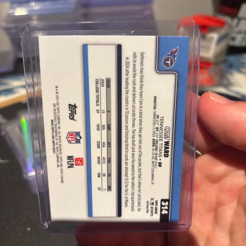 Sports card lot for billy