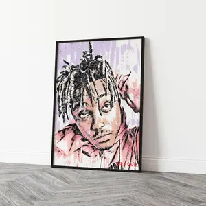 “Legends Never Die” – Juice WRLDD Sketch Art Poster Print