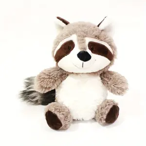 Raccoon plush toys are extremely cute and lifelike. They are very popular as plush throw pillows, plush cushions, excellent gifts for Christmas and Valentine's Day, Easter gifts, room decorations, holiday accessories, and birthday party supplies. 1 pc