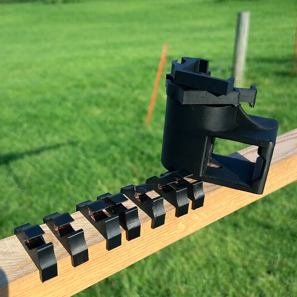 1x T-Dapter + 10x Clay Pigeon Clips 1x T-Dapter + 10x Clay Pigeon Clips