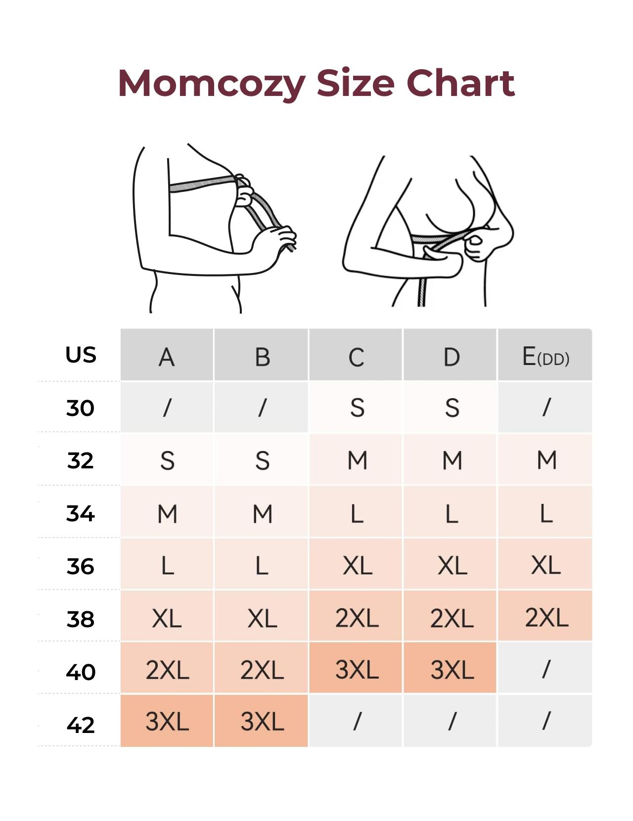 Momcozy M-3XL Nursing Bras for Breastfeeding YN21 Seamless Ultra Comfort Maternity Bra, Natural Shape, Pregnancy Sleep Bralette，A