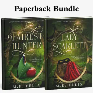 Fairest Hunter and Lady Scarlett by Madelyn Smith - paperback bundle signed and with swag