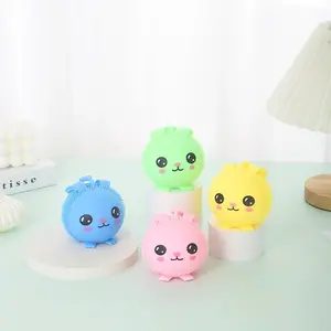 Squishy Rabbit Toy - Glowing Interactive Squeeze Toy for Stress Relief, 2pk, Fun Design, Calming Effect, Ideal for Children & Adults