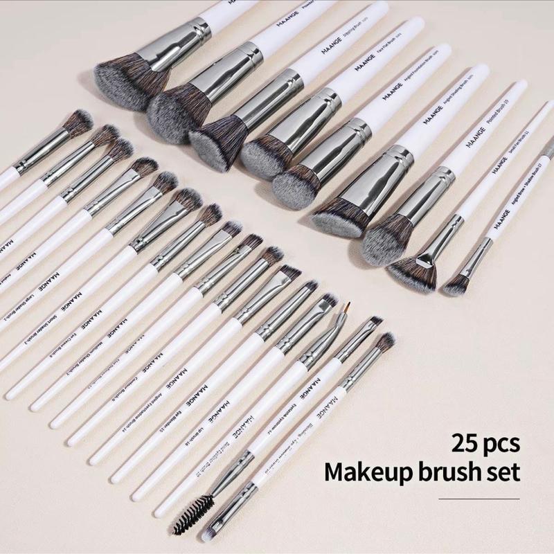 Valentine's Day Professional Eye Cosmetic Tools, 1set/2sets Makeup Brush Set with Soft Bristle & Comfortable Grip, Multi-use Makeup Brushes for Foundation, Powder, Concealers, Fluffy Makeup Brushes Sets for women’s girls