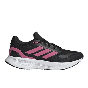 adidas Womens Runfalcon 5 Running Sneakers Shoes - Black, Pink