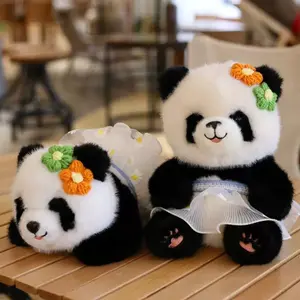 Cute Giant Panda Toy Plush Doll Travel Souvenir Gift Stuffed Animal Soft Toys For All Ages Ideal Movie TV Collectible Items