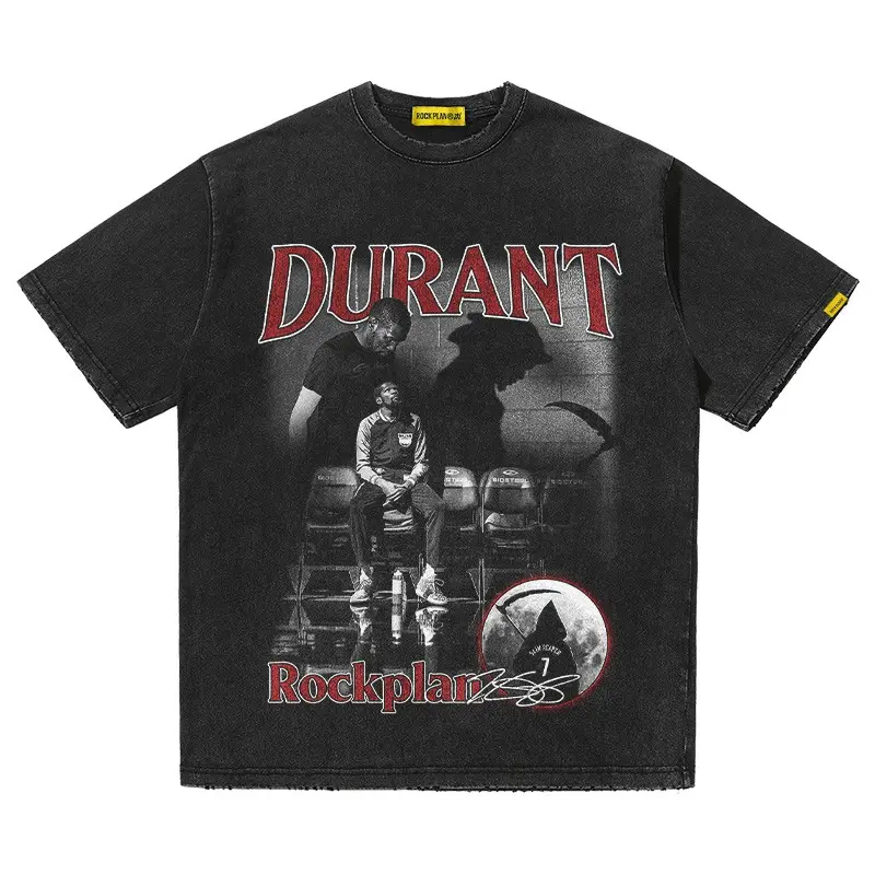ROCKPLAN | American Streetwear Graphic Tee | Heavyweight Cotton Unisex Shirt (Short/Long Sleeve) | Urban Fashion TikTok Viral