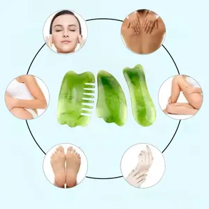 2/3pcs 3-Shape Resin Manual Massage Tool Set, Face Foot & Body Relaxation Stick, Portable Full Body Relaxation Massager, Travel Friendly Relaxation Tool Kit