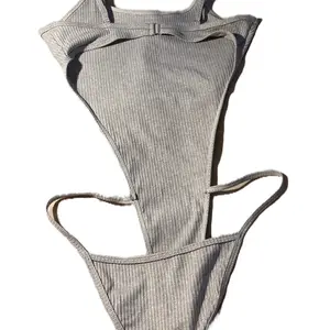 Adjustable Cute Jumpsuit with No Back for Women's Wear